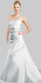 Classic Structured Bridal Outfit 