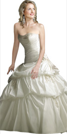 Magnificent Puffy Bridal Gown