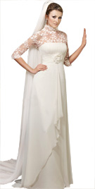 Empire Waistline Bridal Dress | Bridal Gowns