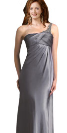 One Shoulder Sheath Dress | Evening Dressses