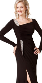 Fabulous Front Slit Dress | Thanksgiving Dresses Collection 