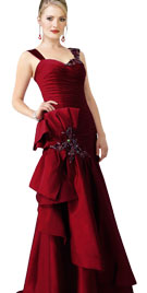 Fabulous Gown With Ruffles