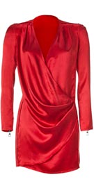 Red Balmain Inspired Dress 