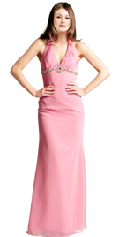 Beaded Halter Spring Gown | Spring Collection